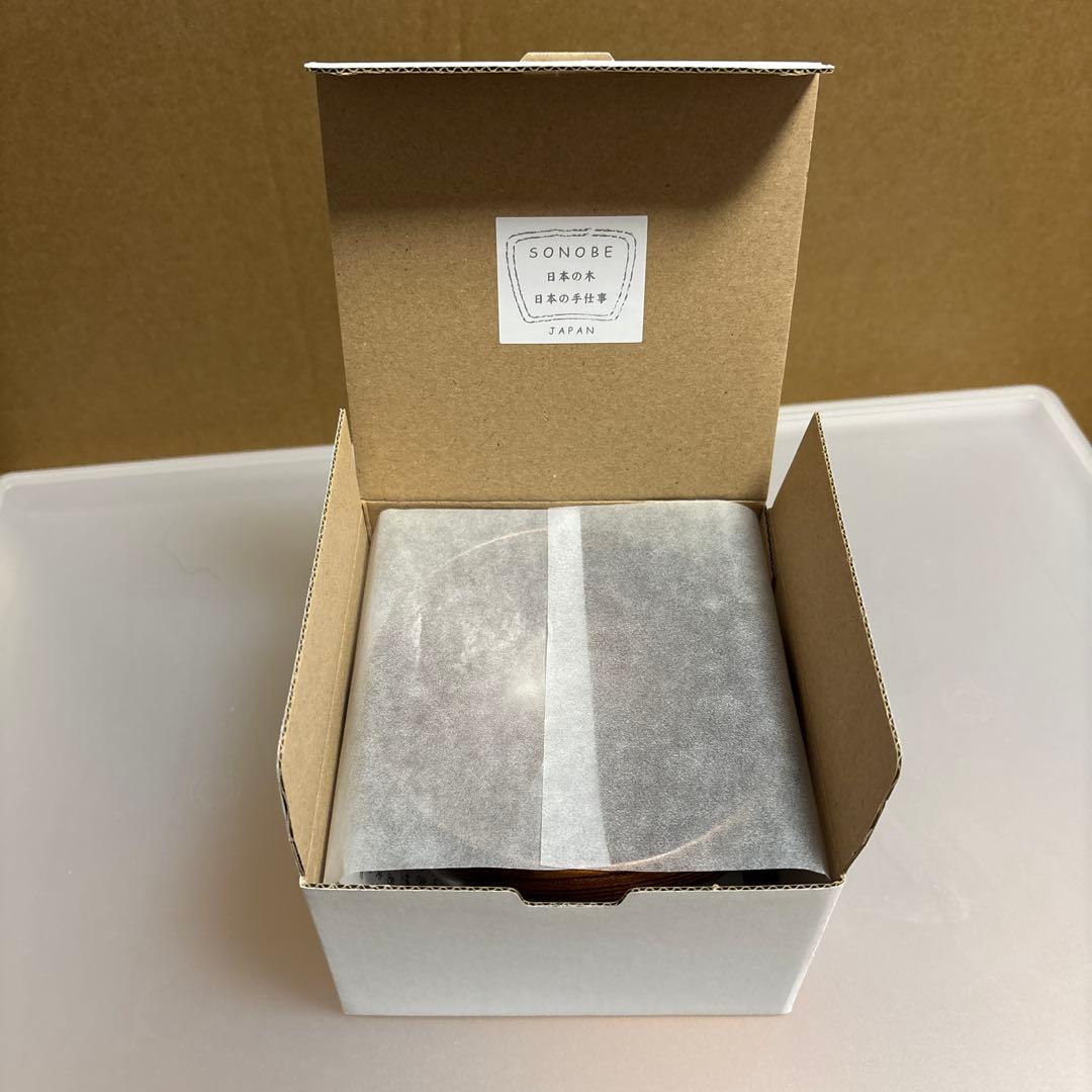 薗部産業　漆　めいぼく椀　中　4個