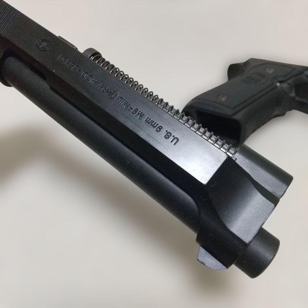 ち*ー様 東京マルイ〈ベレッタ M9A1〉ガスブロ 950g／スライド変更 U.