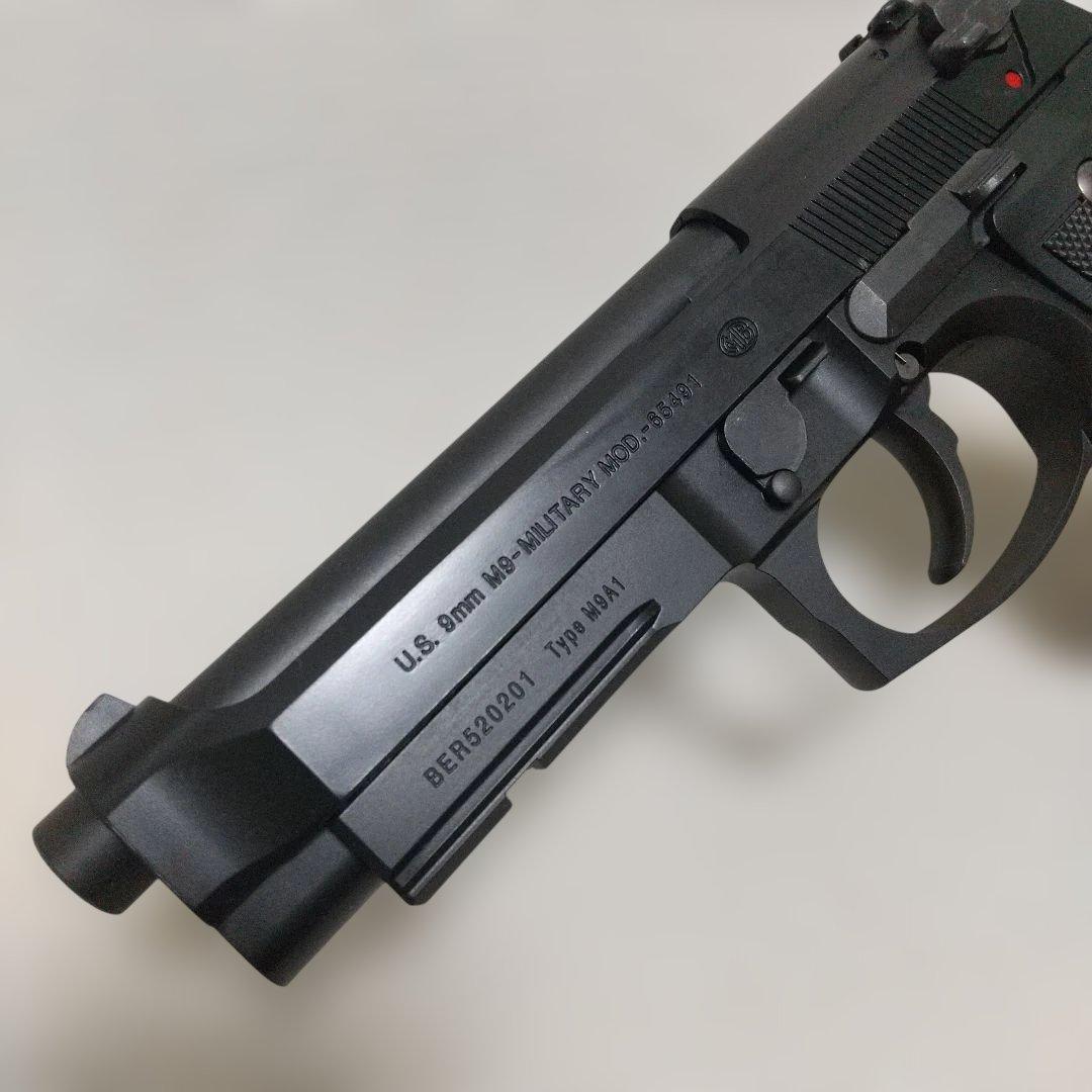 ち*ー様 東京マルイ〈ベレッタ M9A1〉ガスブロ 950g／スライド変更 U.