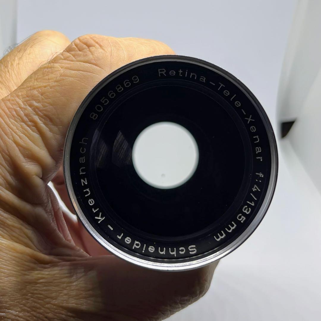 【西独製】Retina-Tele-Xener 135mm F4(カプセル付き)