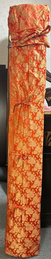 13弦お琴 並甲 すだれ彫り 甲に琴柱に跡少なく弦も確り