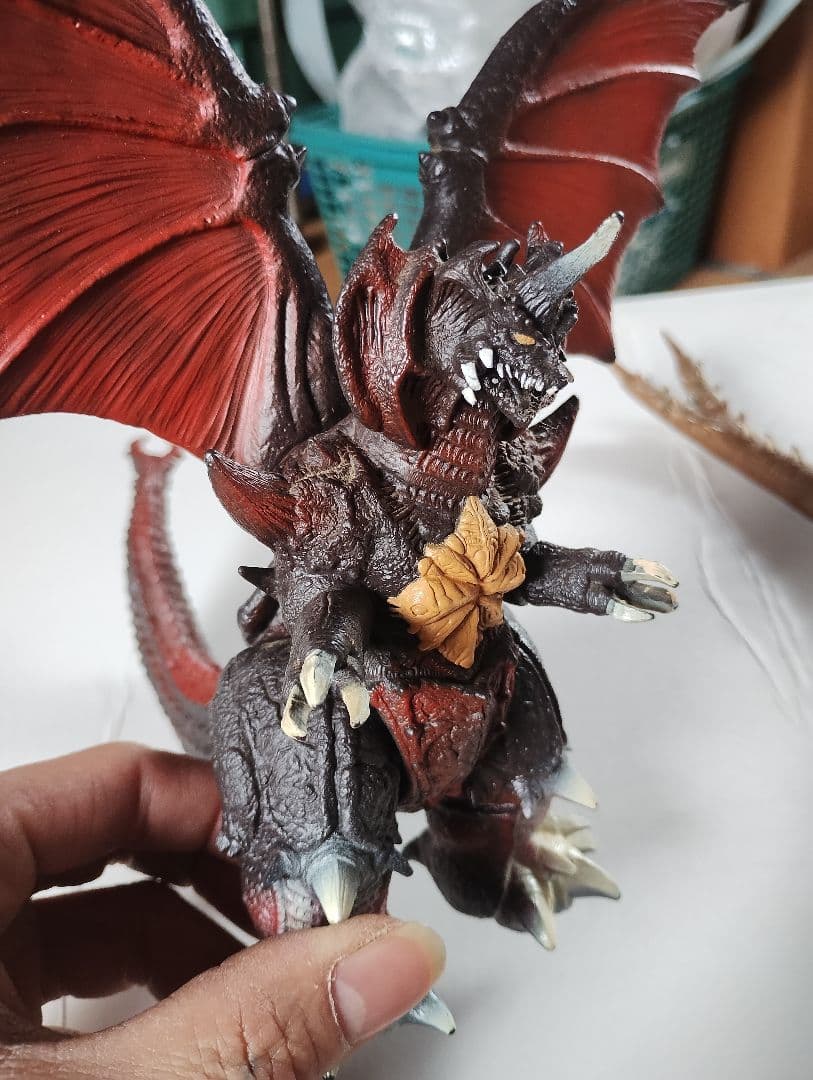 ゴジラVSデストロイア　デストロイア　フィギュア、白亜紀型キングギドラ、ゴジラ