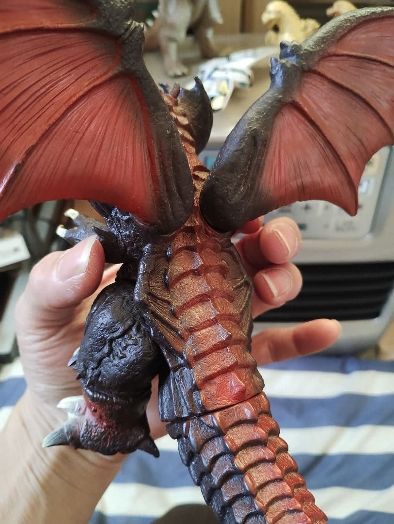 ゴジラVSデストロイア　デストロイア　フィギュア、白亜紀型キングギドラ、ゴジラ