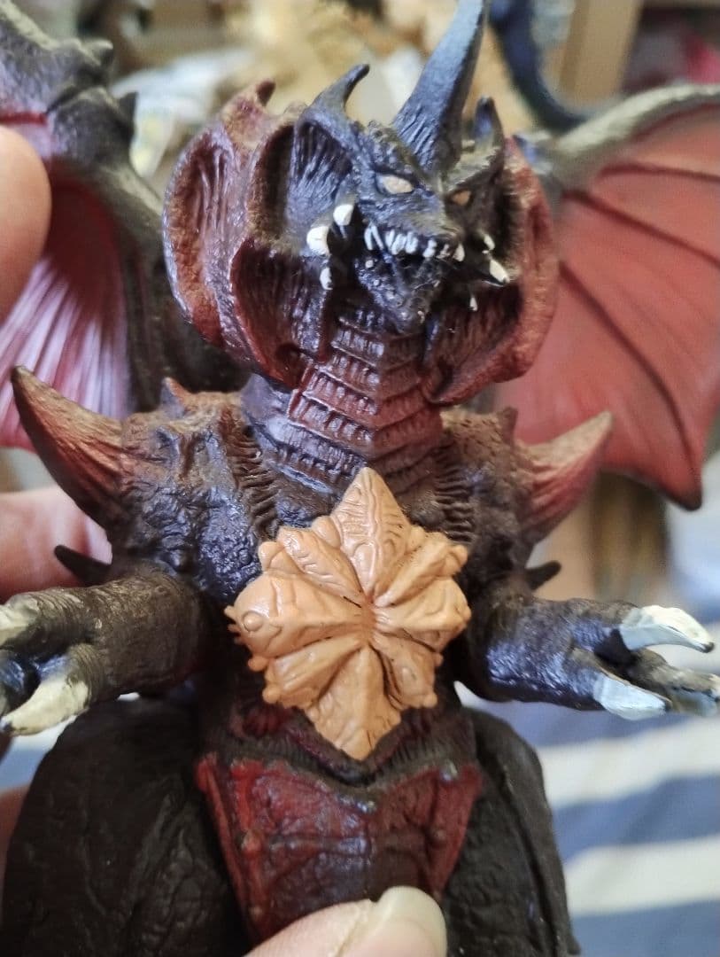 ゴジラVSデストロイア　デストロイア　フィギュア、白亜紀型キングギドラ、ゴジラ