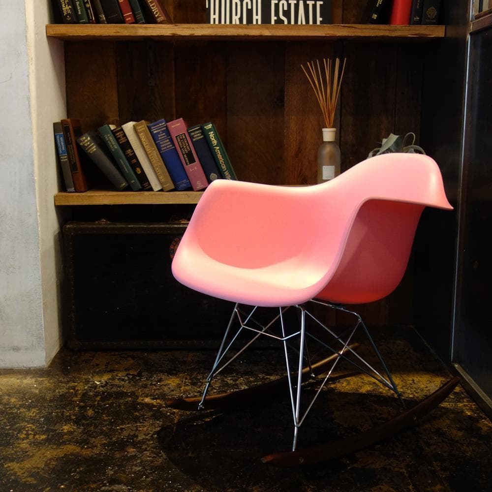 イームズ RAR シェルチェアー イス 椅子 Eames 家具 ピンク/BR