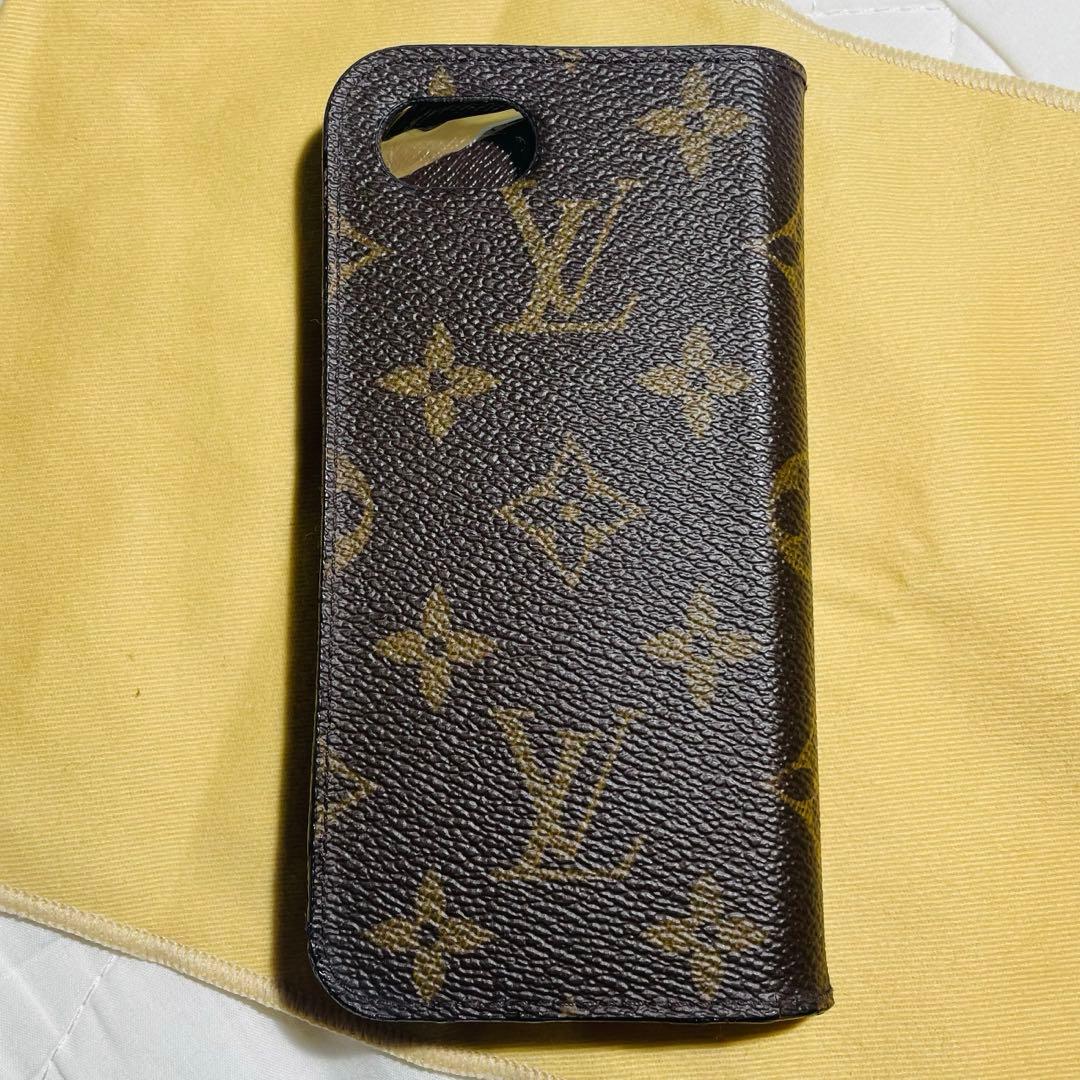 ルイヴィトン モノグラム スマホケース iPhoneケース 7 8 SE 手帳型