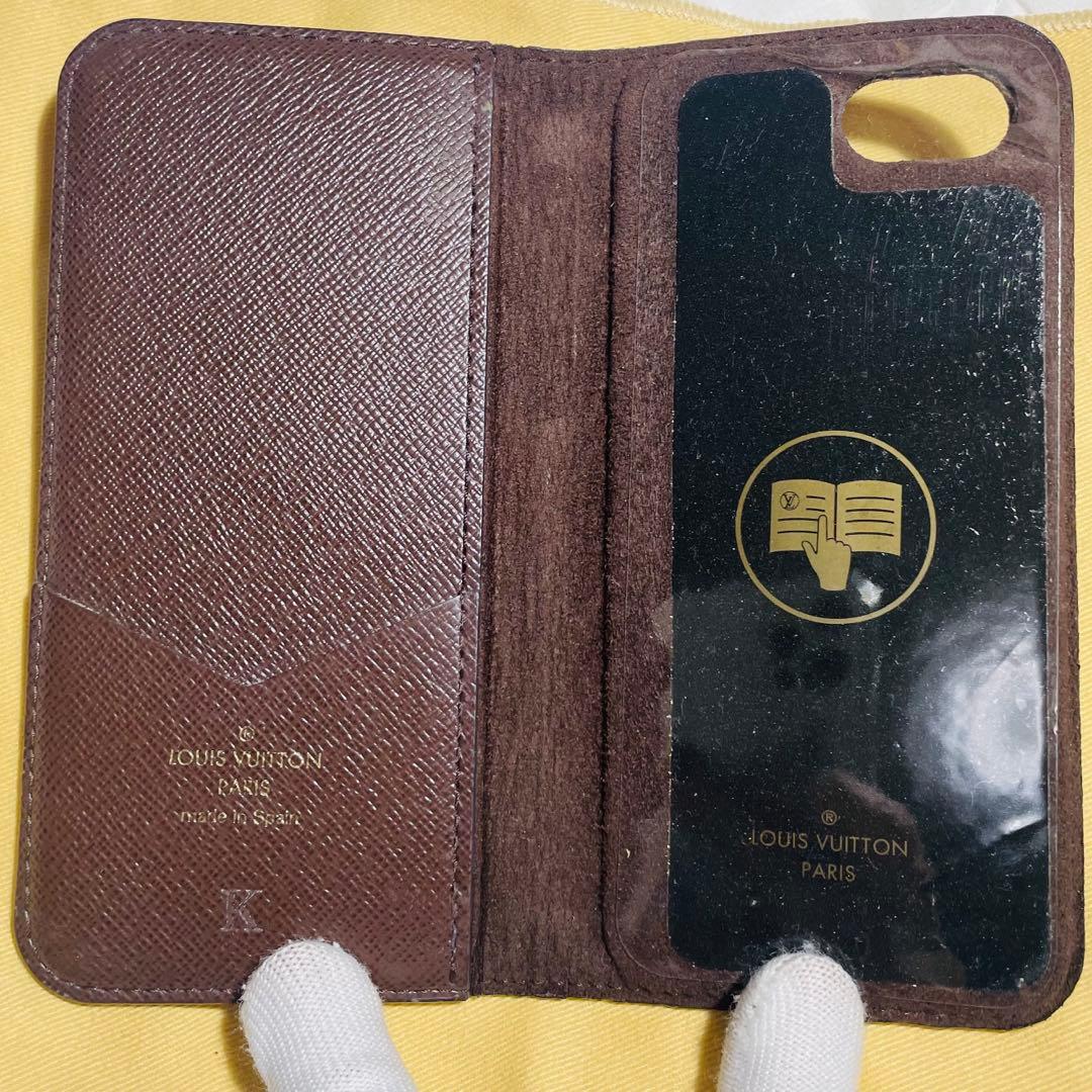 ルイヴィトン モノグラム スマホケース iPhoneケース 7 8 SE 手帳型