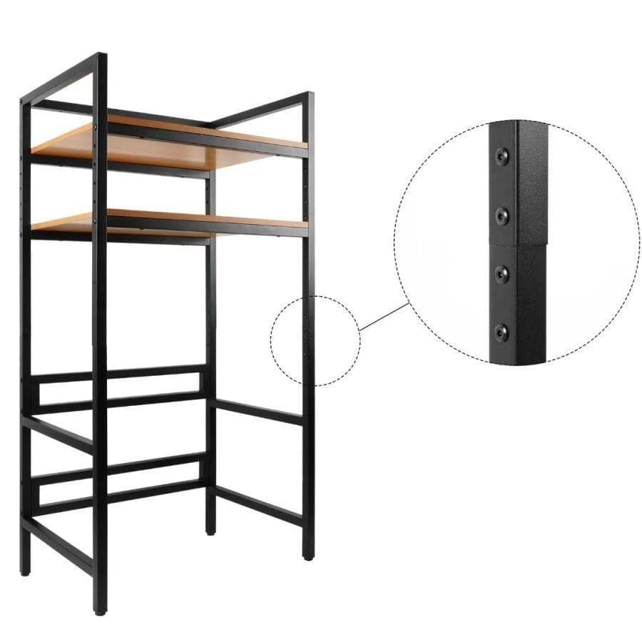 乾燥機ラック ランドリーラック 洗濯機 乾燥機 洗濯収納 分解型 黒 2871