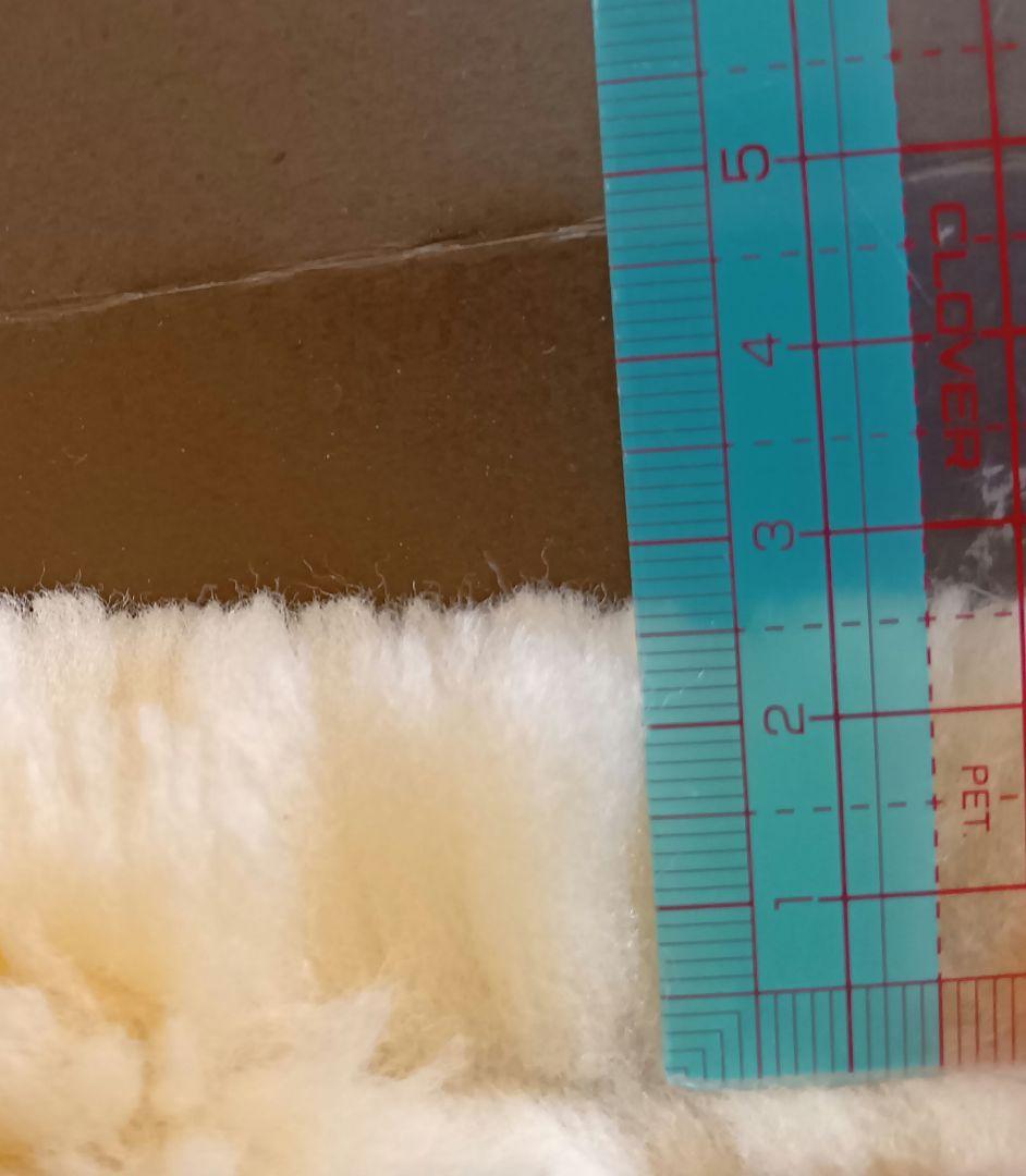 ◆お値下げ◆ クリーニング済　ムートンライフ　ムートンシーツ　シングル あたたか