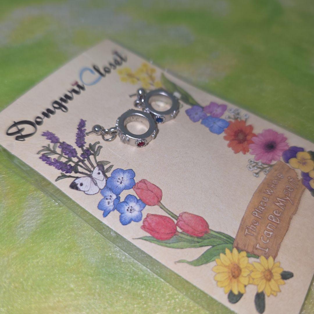 ジブリ　DonguriCloset限定　ハウルの動く城　ピアス　導きの指輪