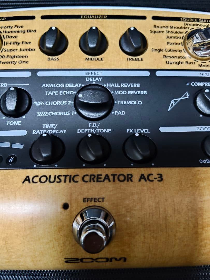 Zoom AC-3 アコースティックエフェクター