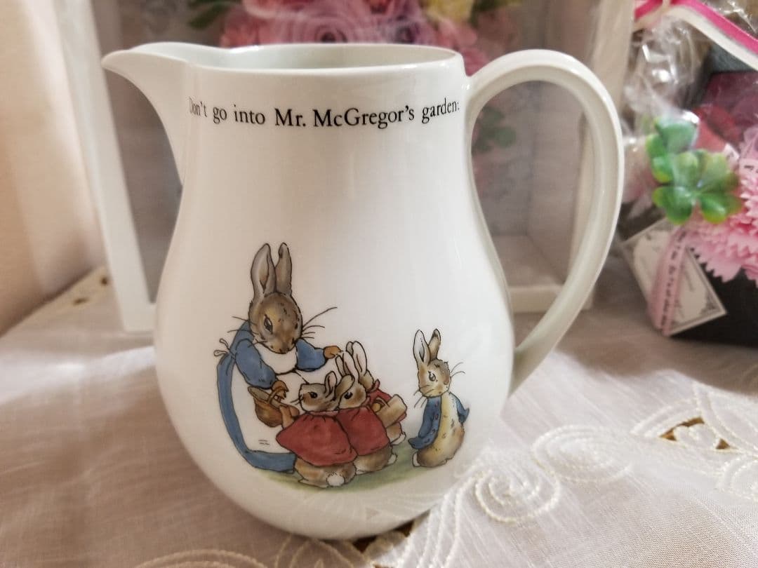 ウェッジウッド　ピーターラビット　ジャグ