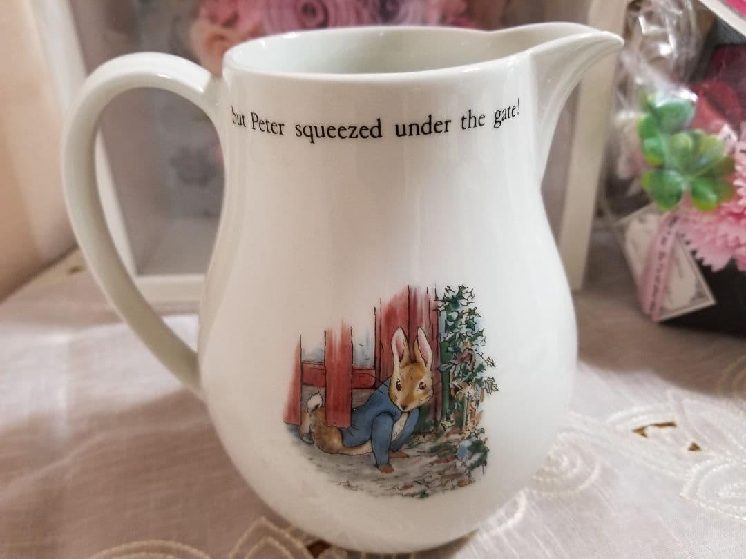 ウェッジウッド　ピーターラビット　ジャグ