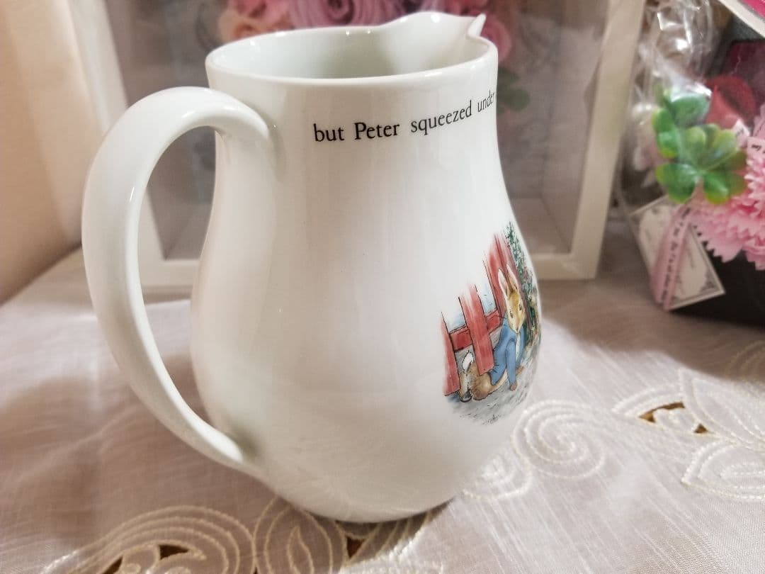 ウェッジウッド　ピーターラビット　ジャグ