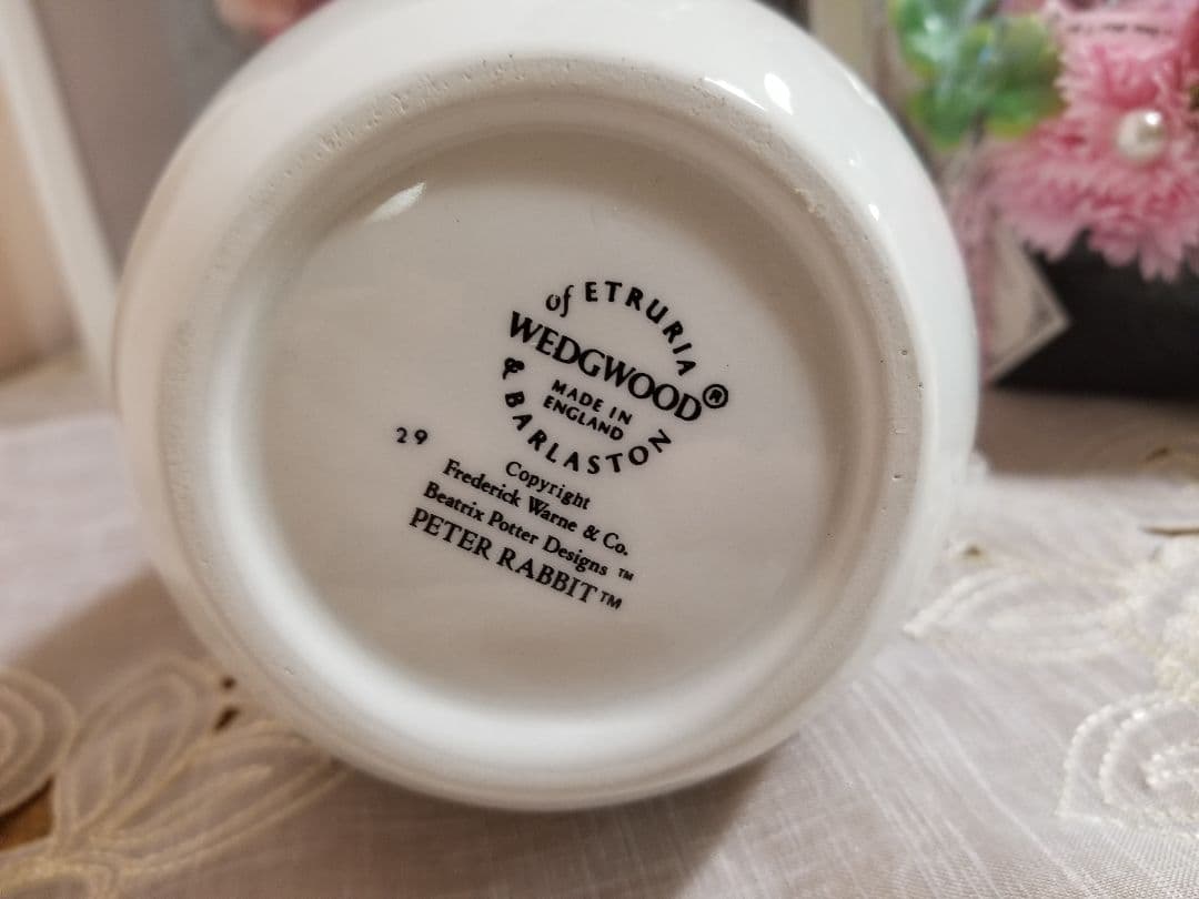 ウェッジウッド　ピーターラビット　ジャグ