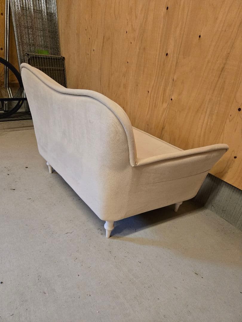 Francfranc 2人掛けソファ ベルベット ベロア フランフラン　レトロ