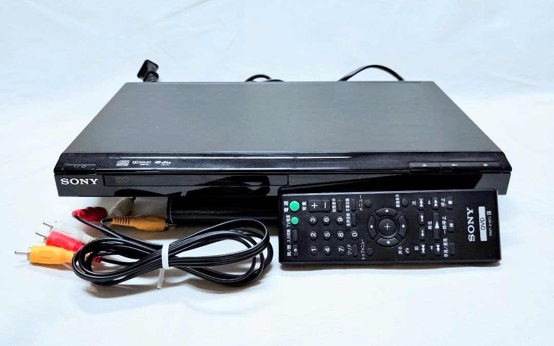 中古 ソニー製DVDプレーヤーとオリオン製23型液晶TVのセット