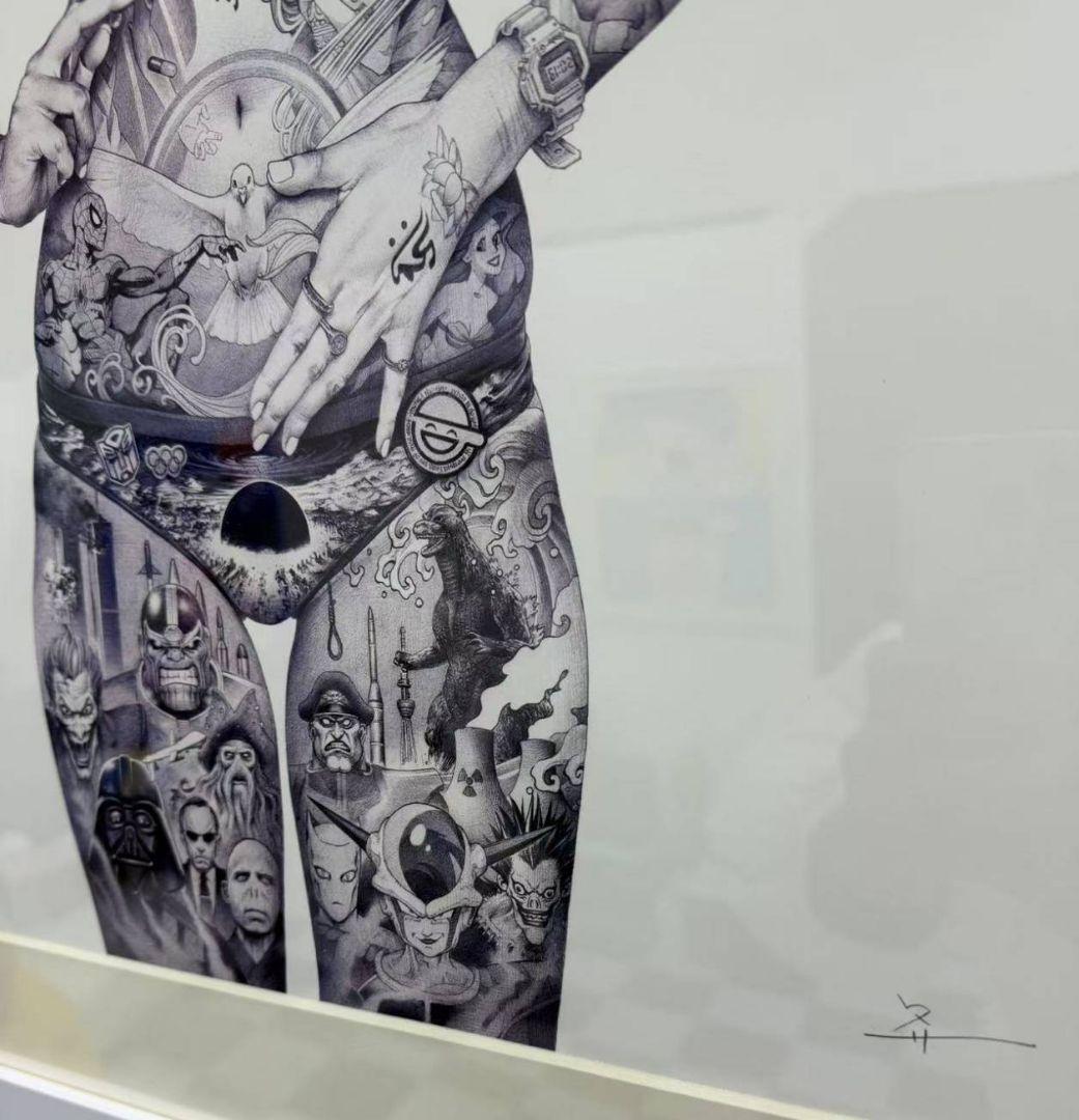 大友昇平 平成聖母 シルクスクリーン ED100 版画