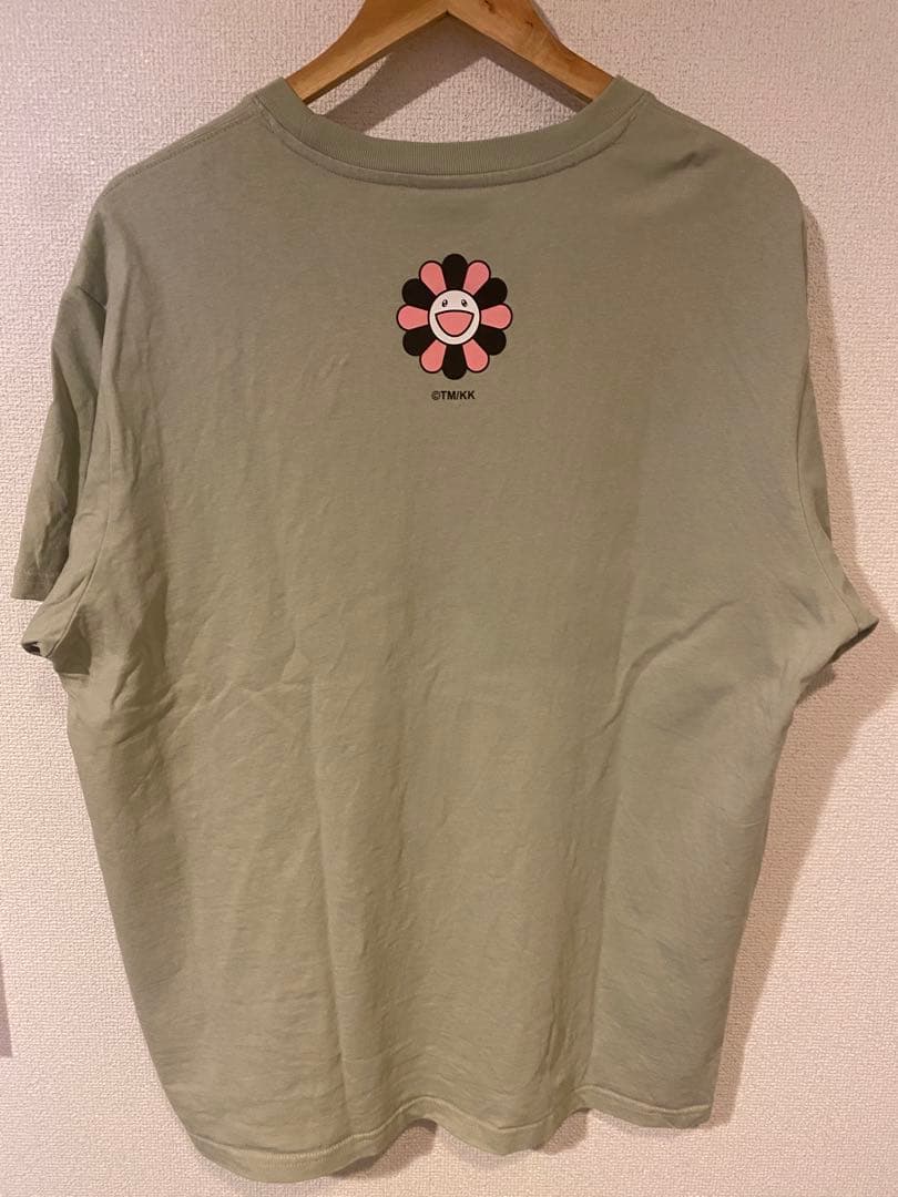 韓国限定 村上隆×BLACKPINK コラボ Tシャツ L サイズ カーキ