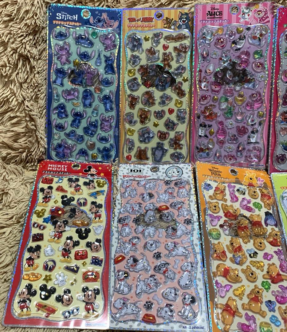正規品 新品　プチドロップステッカー　ディズニー　トイストーリー　ダンボ 10種