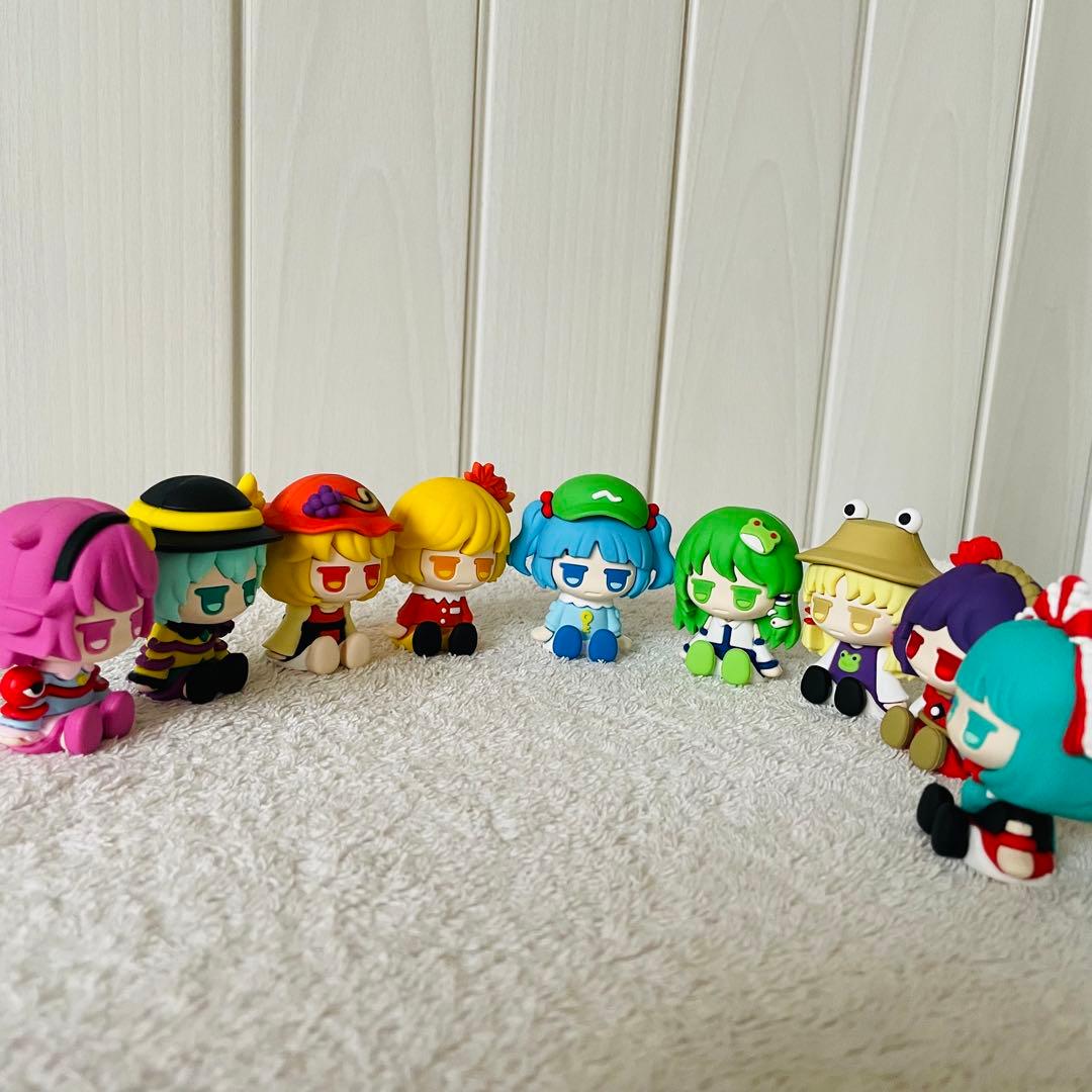 東方Pproject × ダイソー じとっと JITOT 9種類 まとめ売り