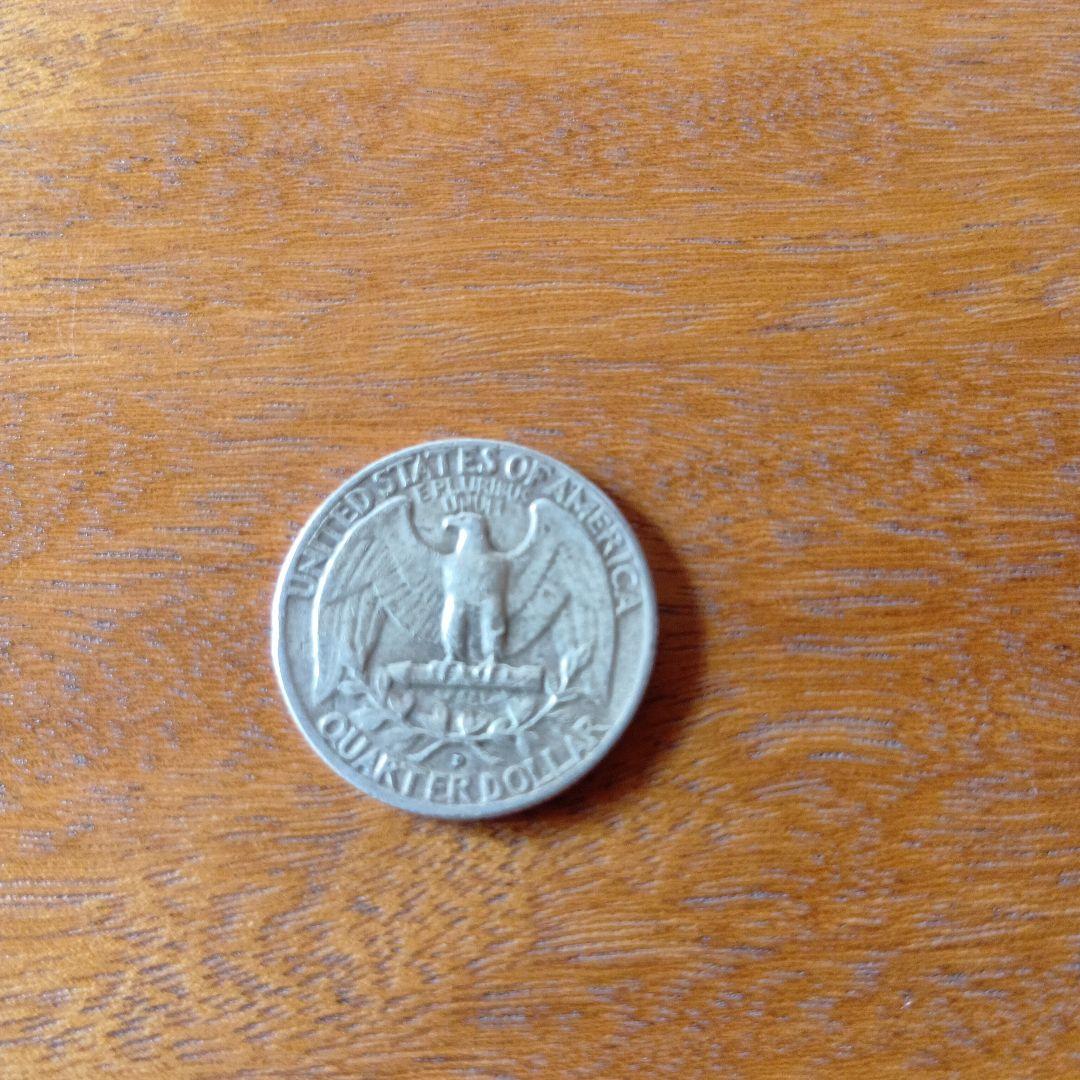 1958年 アメリカ合衆国クォータードル 3枚セット