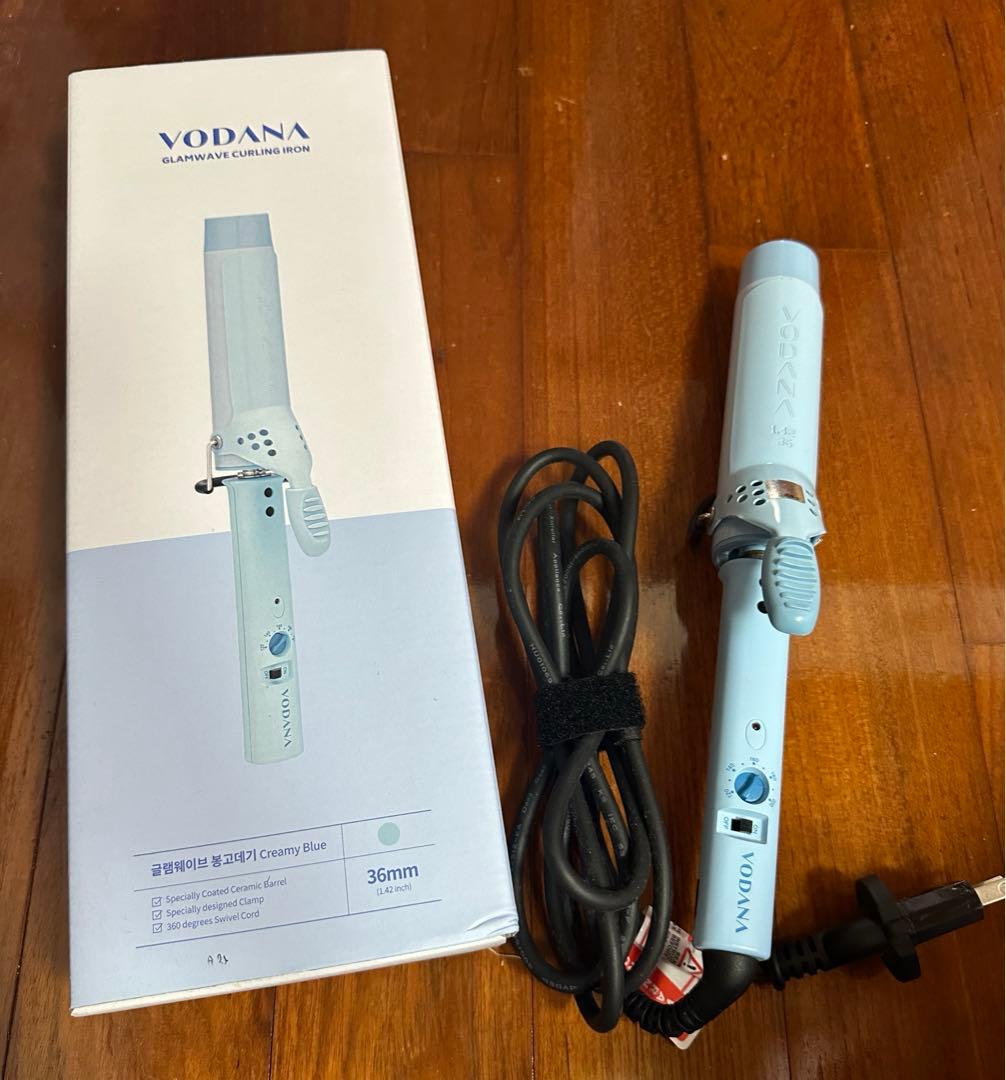 カールアイロン 水色 VODANA