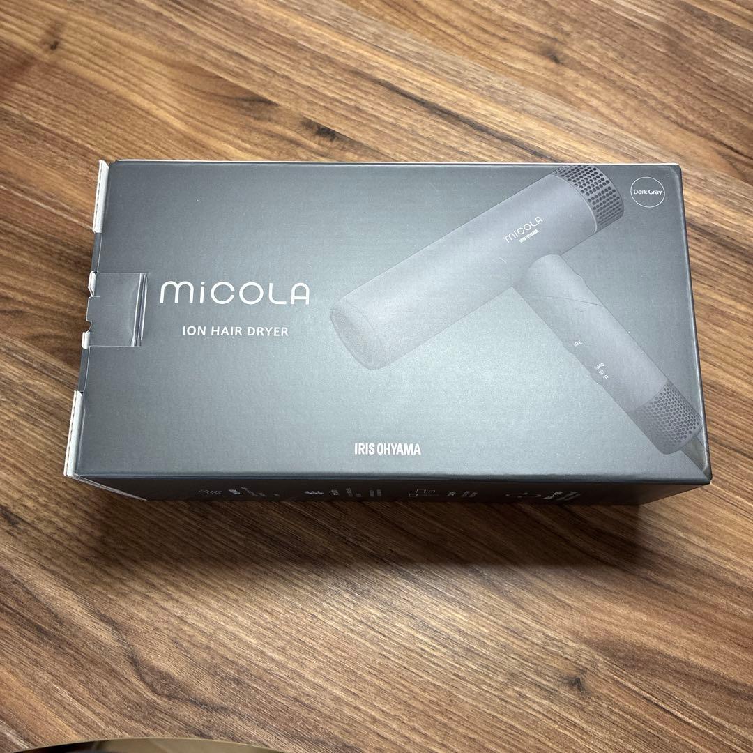 【値下げしました】アイリスオーヤマ　MiCOLA マイナスイオンドライヤー