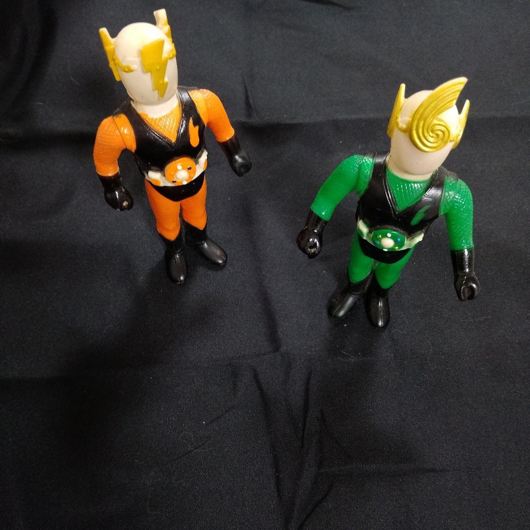 スーパーヒーロー フィギュア 2体セット忍者キャプター