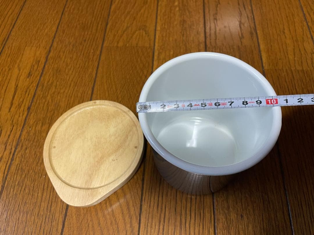 キャニスター ホーロー製 600ml Alaw The Canister