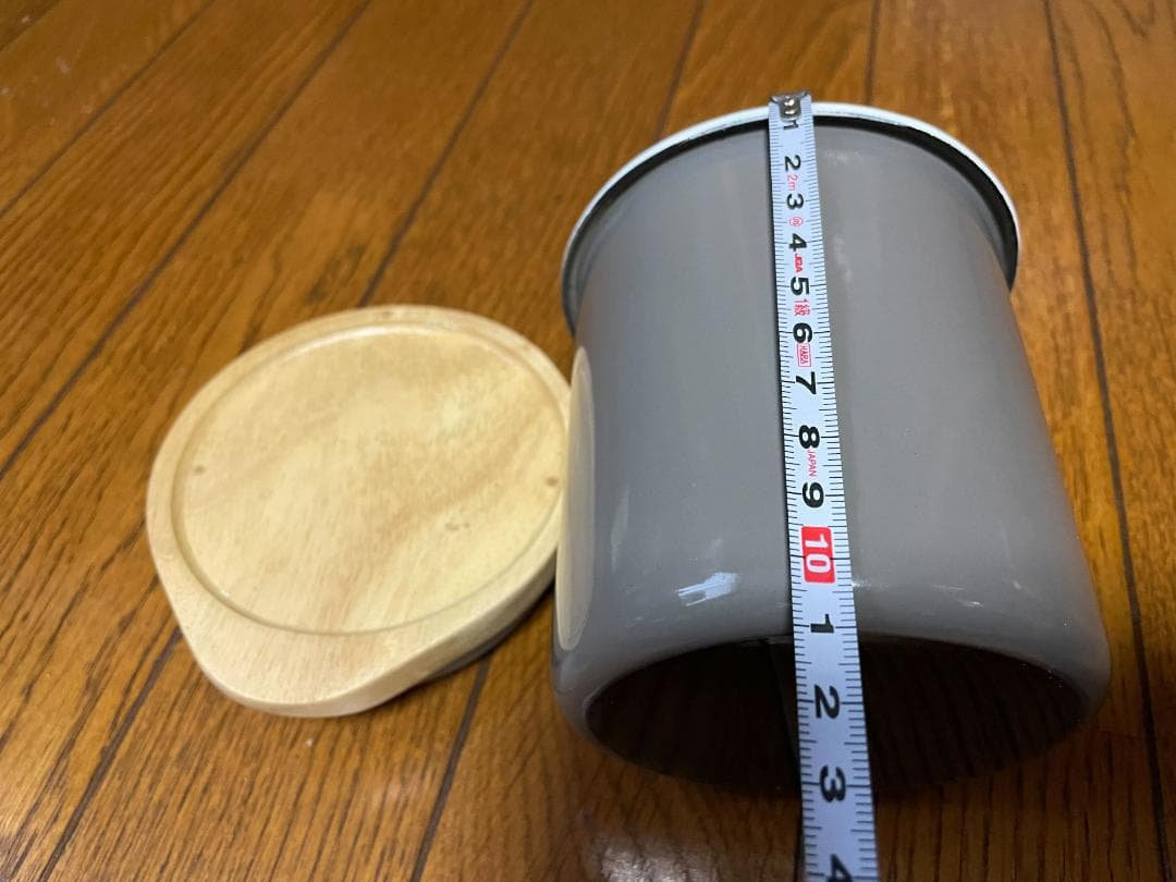 キャニスター ホーロー製 600ml Alaw The Canister