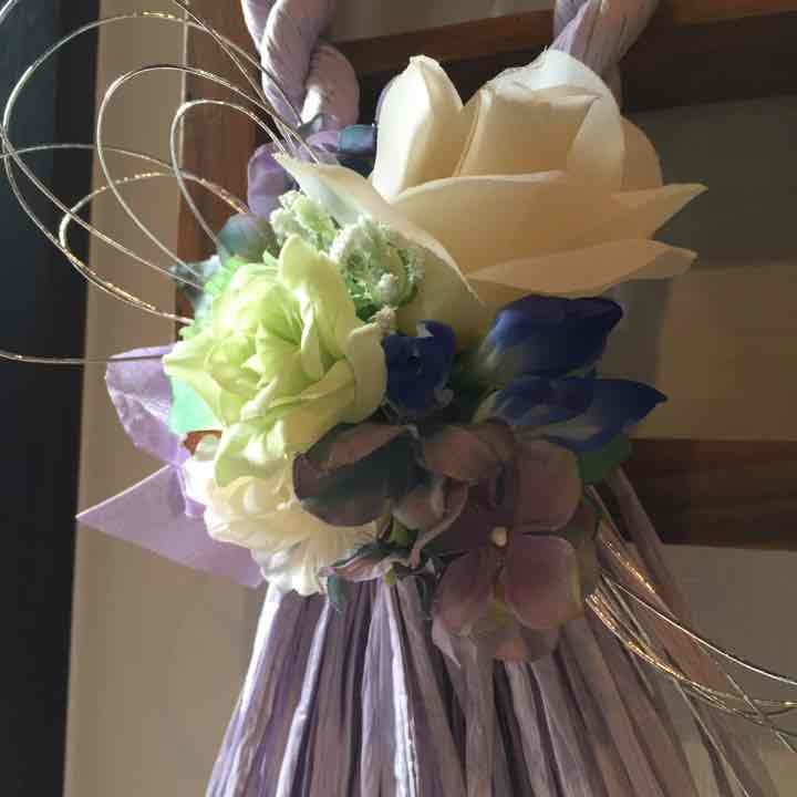 out メロン様 ナチュラル モダン ✧ 2016 カラー しめ縄リース