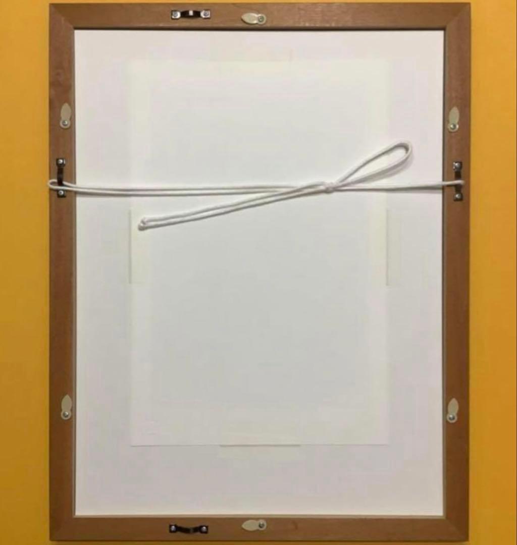 絵画・額縁・版画・津田耕・Trumpet・シルクスクリーン・美術品・インテリア