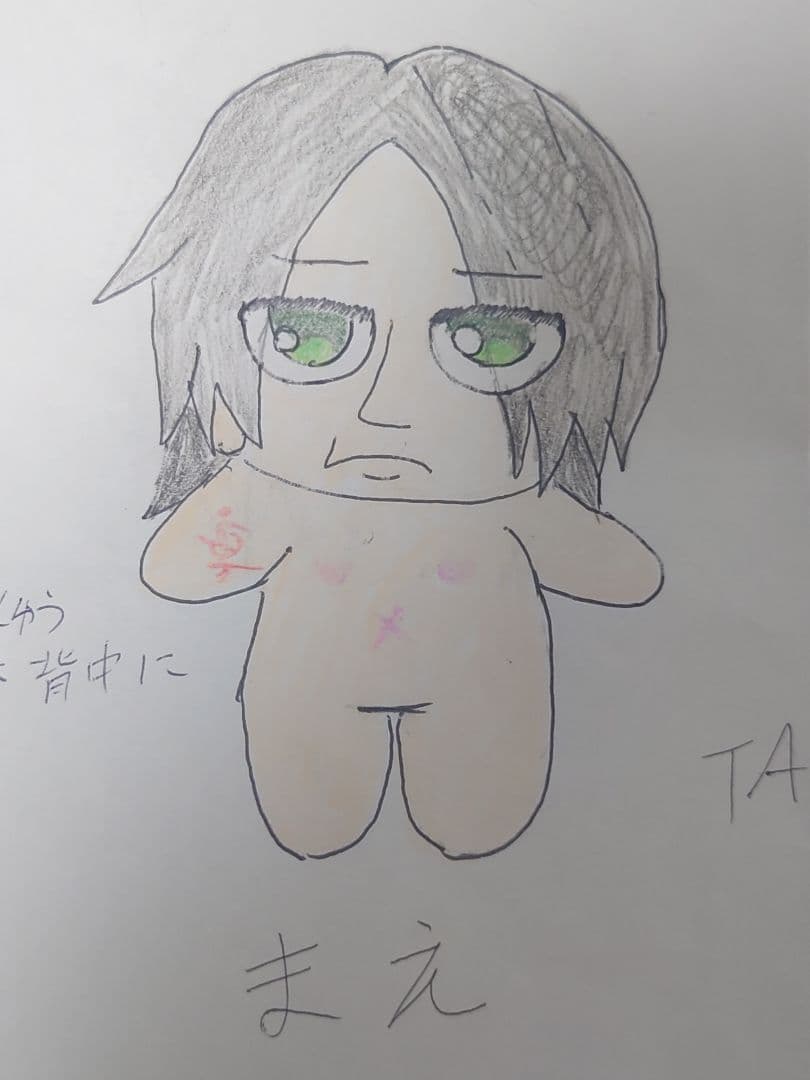 あしゅりー　推しぬいデザイン画