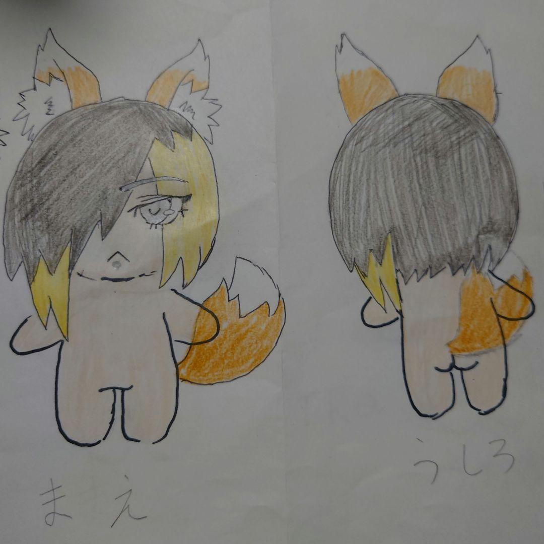 あしゅりー　推しぬいデザイン画