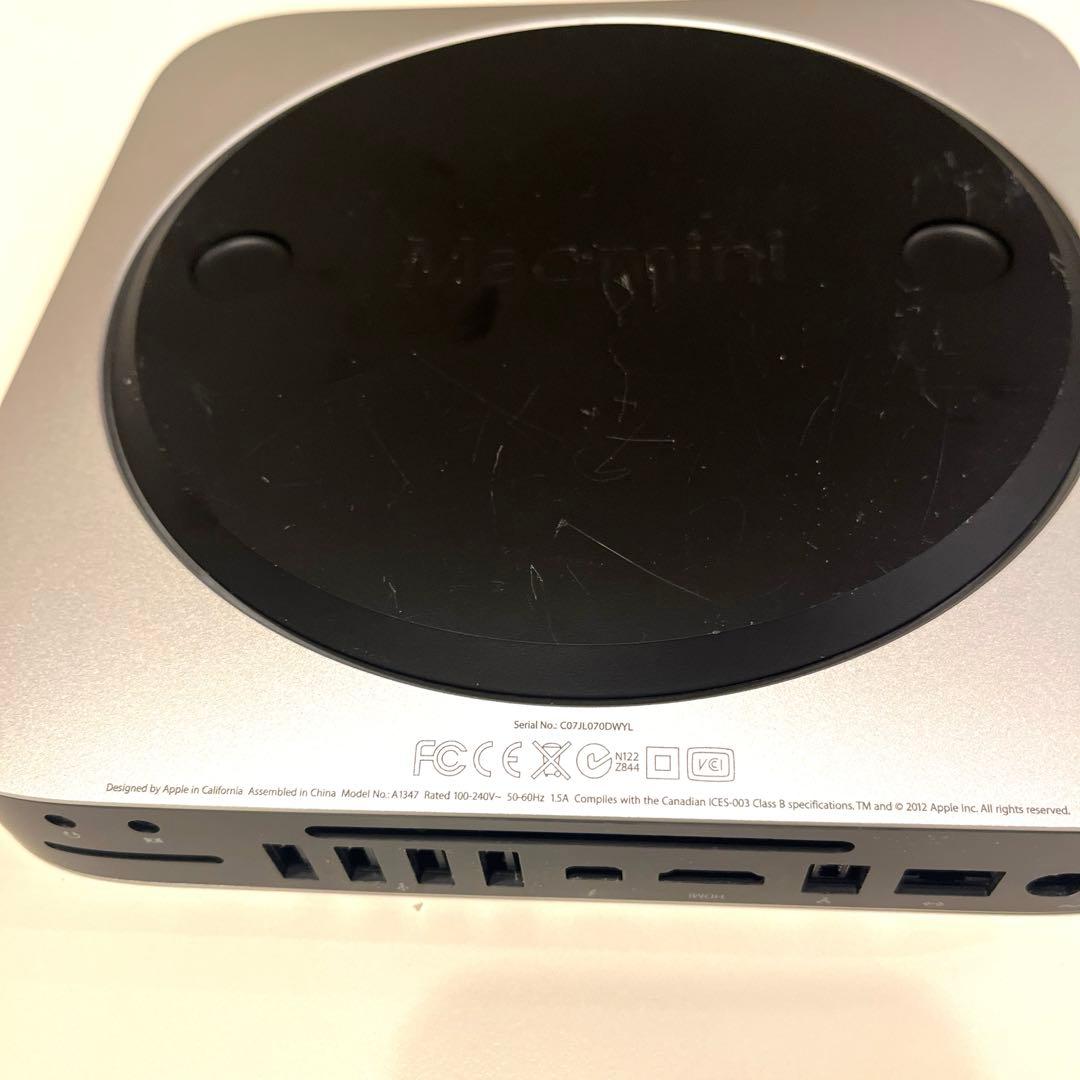 Apple Mac mini late2012メモリ16GB SSD240GB