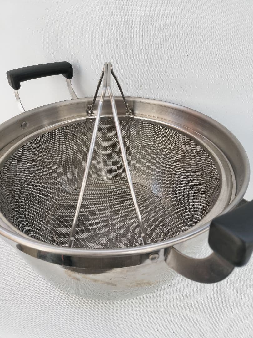 少し大き目 木製せいろとステンレス製鍋セット 蓋付き