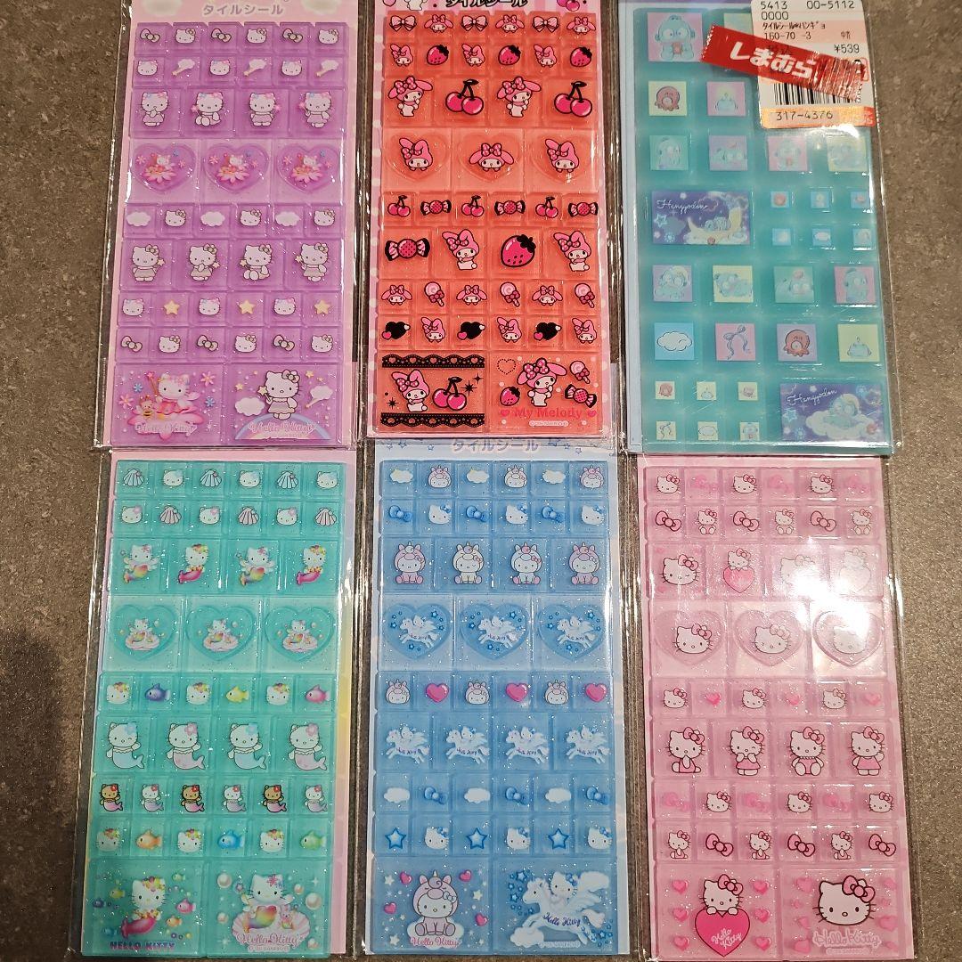 サンリオ タイルシール シール