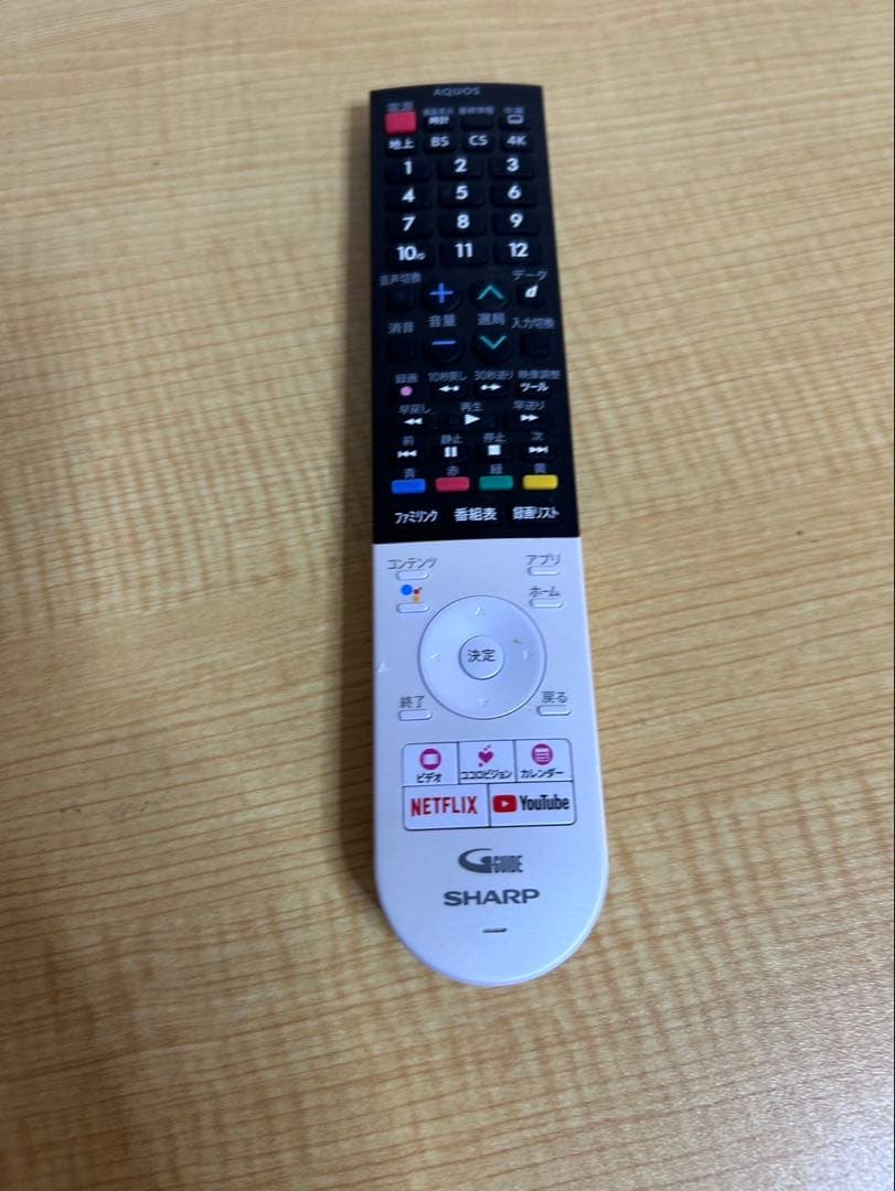 美品　SHARP AQUOS40型 4K液晶テレビ 4T-C40BJ1