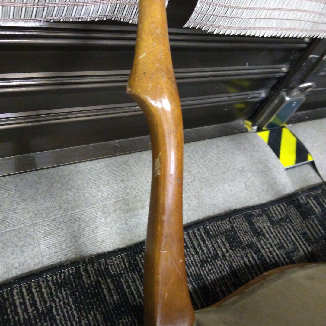 本日特価！【豪華革張りレトロ チェアB 現状品】