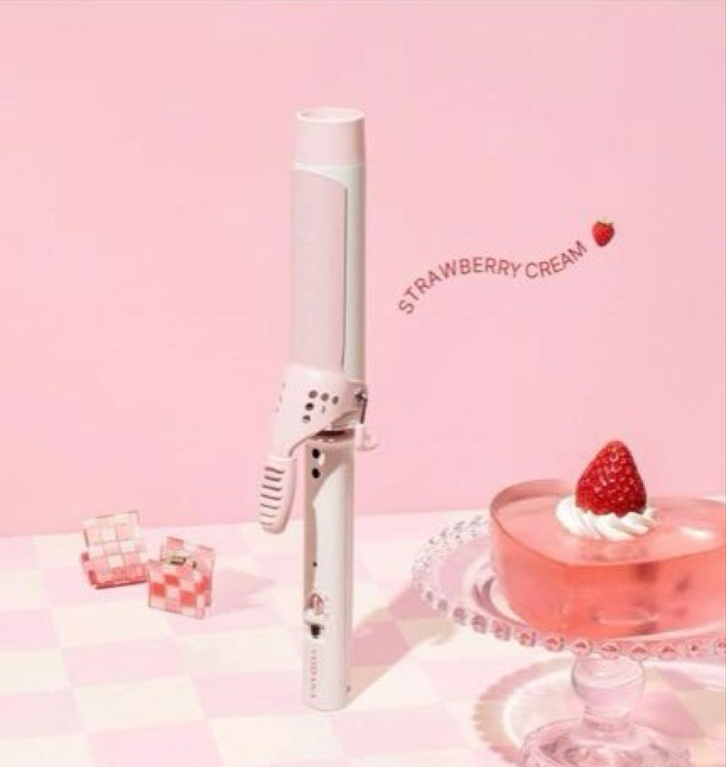 お値下げしました！VODANA ウェーブアイロン 36mm ストロベリークリーム