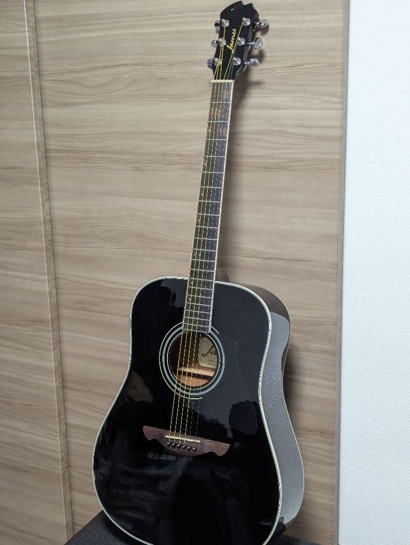 James JD400 トップ単板 島村楽器 ブラック