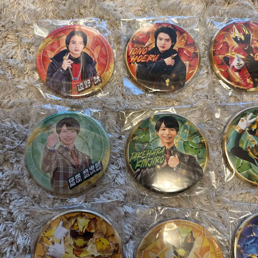 ゴジュウジャー　缶バッジ　まとめ売り【5817