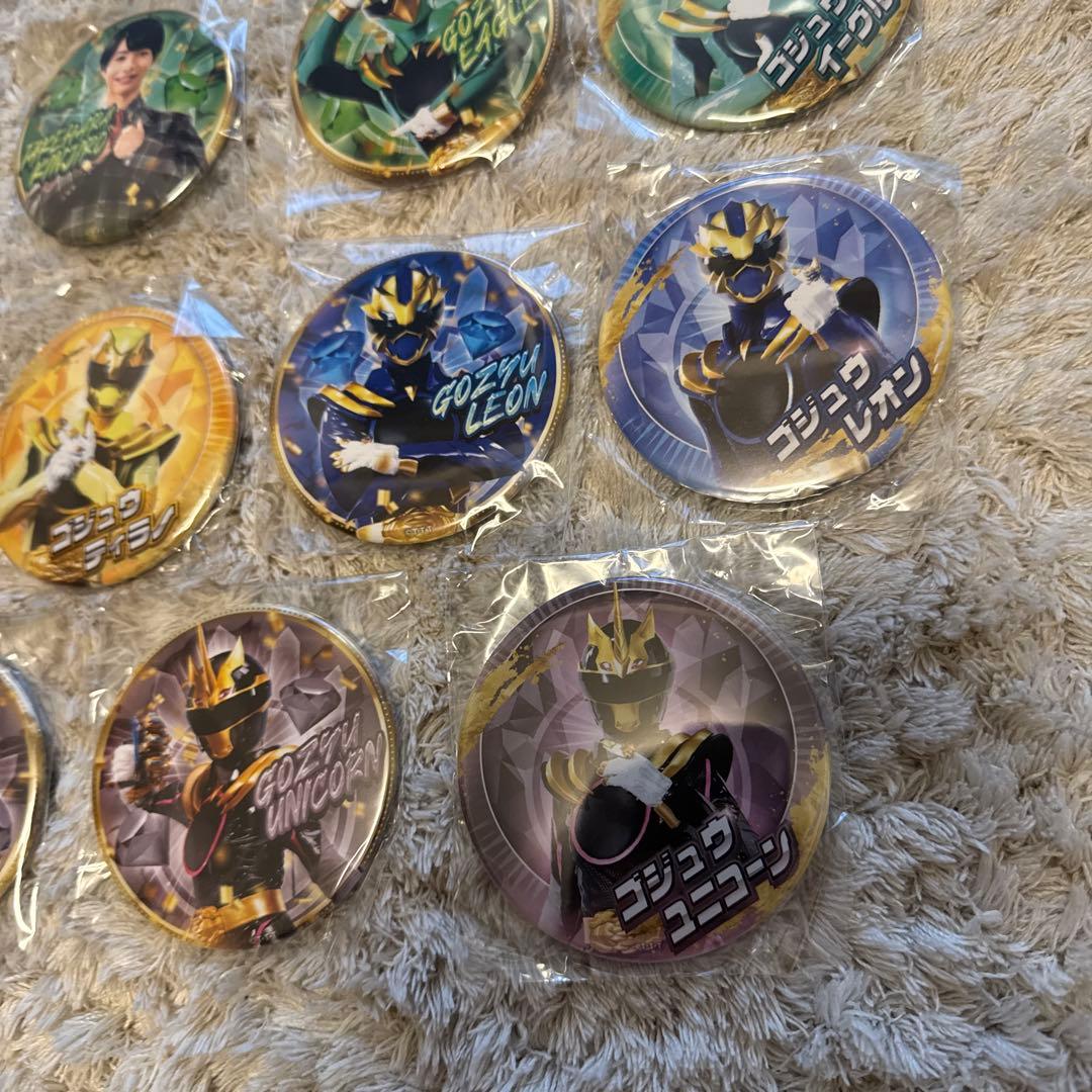 ゴジュウジャー　缶バッジ　まとめ売り【5817