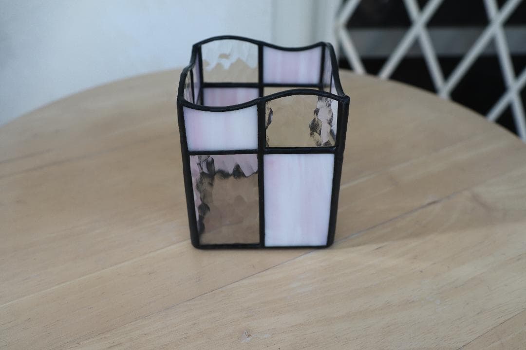 ステンドグラス　スクエアBOX（送料込み）