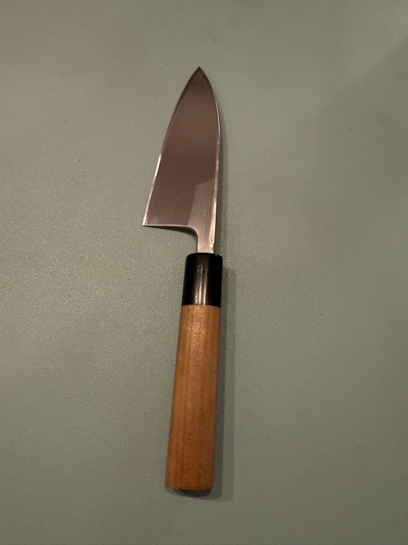 重房作　鍛地　小出刃包丁 125mm