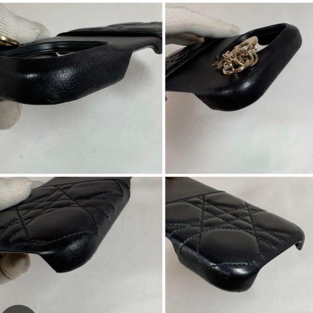 Dior カナージュ ラムスキン iPhoneケース