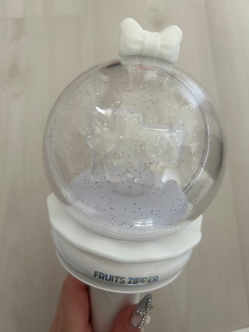 FRUITS ZIPPER ペンライト 鎮西寿々歌 カスタムチャーム付き