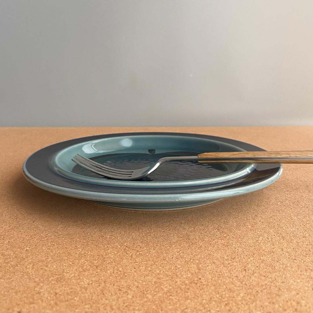 アラビア FRUCTUS フラクタス 青 ブルー Φ20 プレート 1枚 B