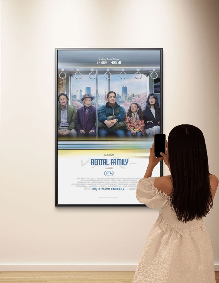 *非販売品*映画館用両面印刷ポスターUS版:レンタルファミリー